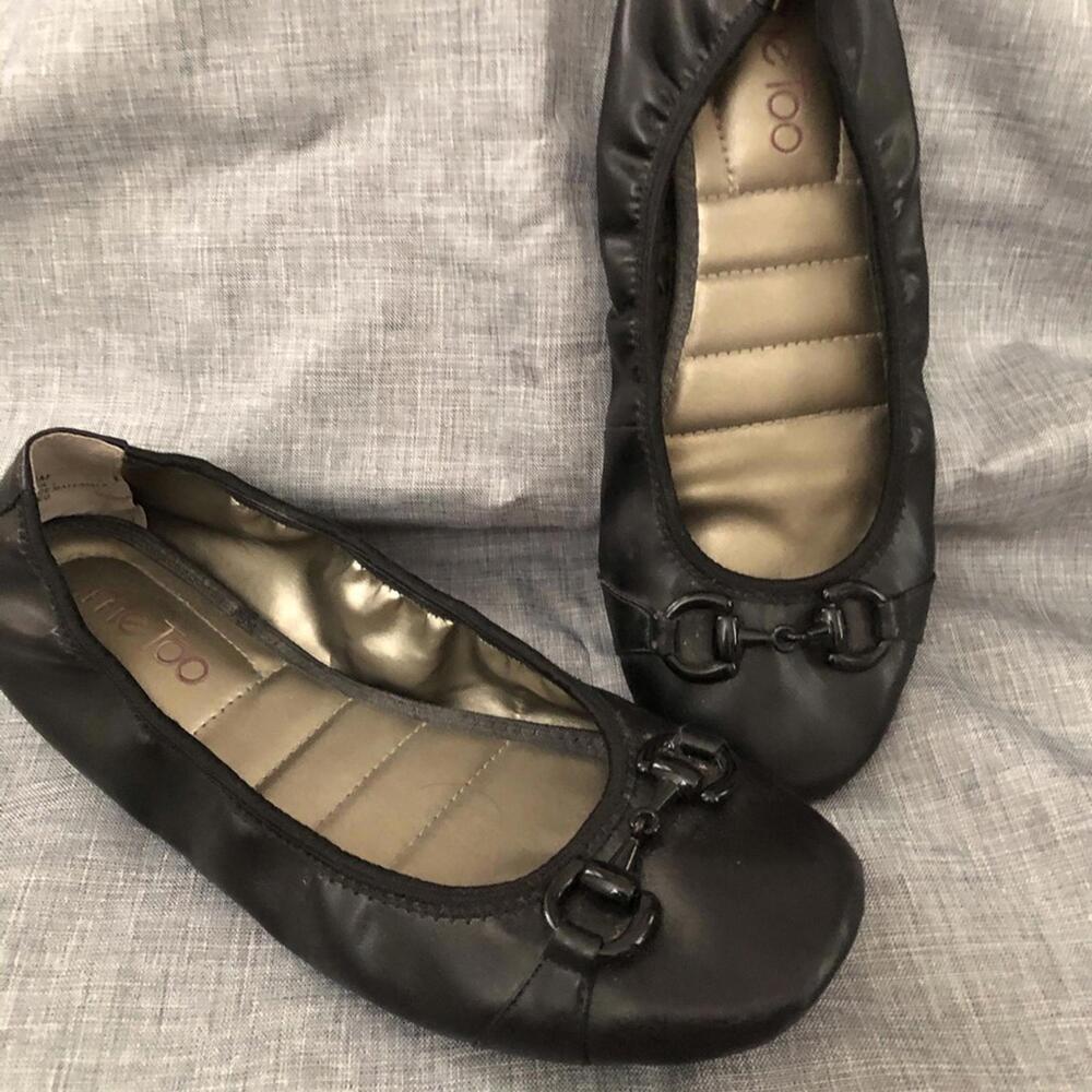 Me Too - Black Ballerina Flats - Size 7